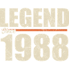 Anniversaire 1988 | Légende depuis 1988