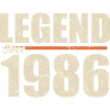 Anniversaire 1986 | Légende depuis 1986