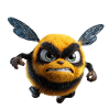 Wuetende_Hummel_Comic_3D_Wut_Insekt_Design