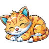 Sleeping cat
