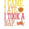 I came ate took a nap