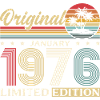 50th Birthday Original January 1976