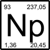 Neptunium Elementar Minimalkunst