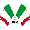 Italy Crossed Flags