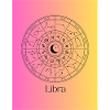 Libra Zodiac Circle Balance