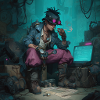 Lucky Cyberpirate Portrait
