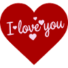 Heartfelt lettering with hearts