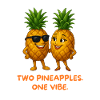 Two Pineapples: A Vibe Cartoon