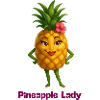 Pineapple Lady Cartoon