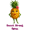 Pineapple Hero: Sweet, strong, spicy