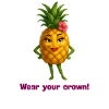 Crown Pineapple Motif