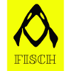 Fish Icon Yellow Graphic - Abstract
