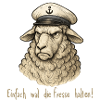 Sailor Sheep – Holding Mouth