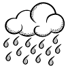 Cloud Pop Art Halftone