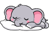 Éléphant officiel SLEEPING SHIRT