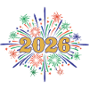 2026 Fireworks Celebration Design