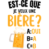 Humour Bière Et Réponse Évidente