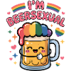 I'm Beersexual - Cool Beer Logo