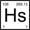 Hassium Elemental Monogram