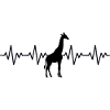 Giraffe ECG Heartbeat