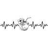 Coconut ECG Heartbeat