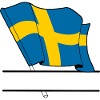 SWEDEN Flag – Custom Text