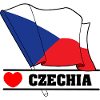 CZECH REPUBLIC – Flag with Heart