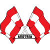 Austria Crossed Flags