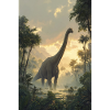 Dinosaur Dawn in Jungle