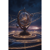 Luminous Armillary Orbit
