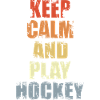 Bleib ruhig und spiel Eishockey