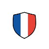Dijon France Flag Shield