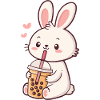 Lapin Bubble Tea Pastel