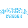 Stockholm Sweden Neon Outline