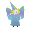 Petite Fée Magicienne aux Étoiles
