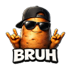 BRUH Potato Rockheld