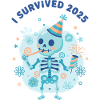 I Survived 2025 Skeleton Celebration