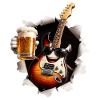 Guitar Beer