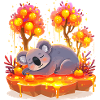 Kuschel Koala im Honigwald