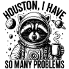 Weltraum-Waschbär-Blues