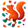 Bouldering Squirrel Climbing Motivation Gift