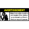 Avertissement Puissante 