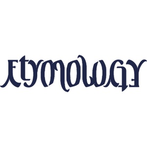 Blue Etymology Ambigram