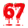 Strawberry 67 Valentine Six Seven Meme