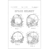 Space Helmet Blueprint Patent