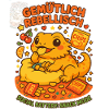 gemütlich rebellisch shirt, snack mode