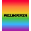 Willkommen Rainbow Welcome