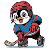 Pinguin Eishockeyheld