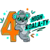 High Koala-Ty 4th Birthday