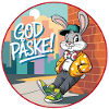 Easter Bunny Streetbadge - funny Easter bunny